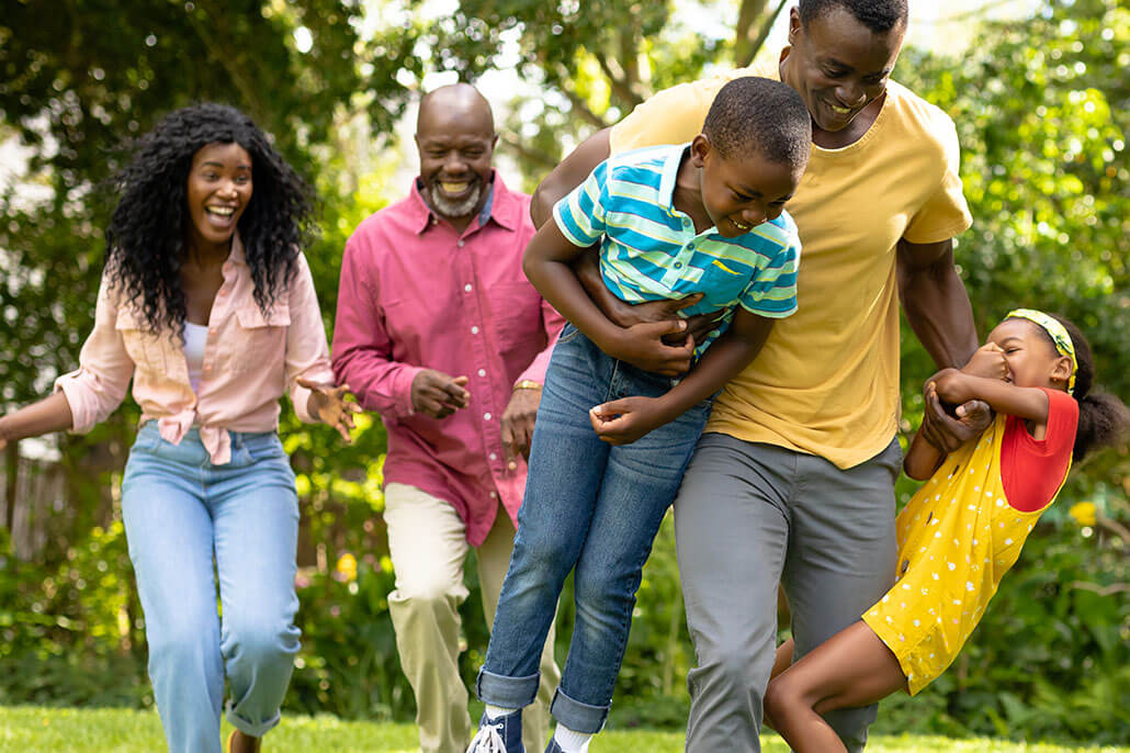 Happy family having fun in a park. Families are important for growth, but it can be challenging. A family therapist can help you talk through substance use, anxiety, eating disorders, and more. Call now and begin family therapy in Brevard County, FL. Additionally, for those dealing with Eating disorders we offer family based treatment.